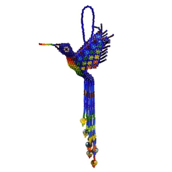 Picture of beaded crystal bird ornament