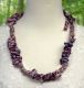 Picture of scrunchie glass bead necklace