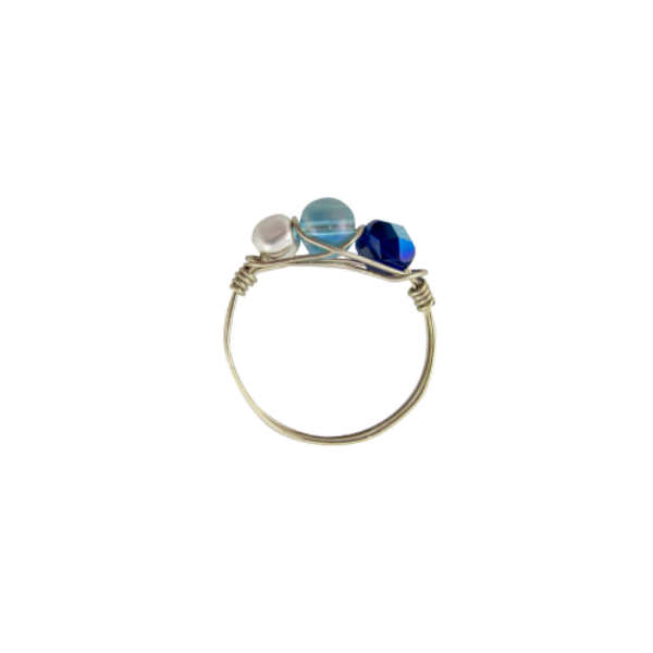 Picture of beaded wire ring