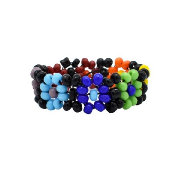 Picture of floral beaded ring