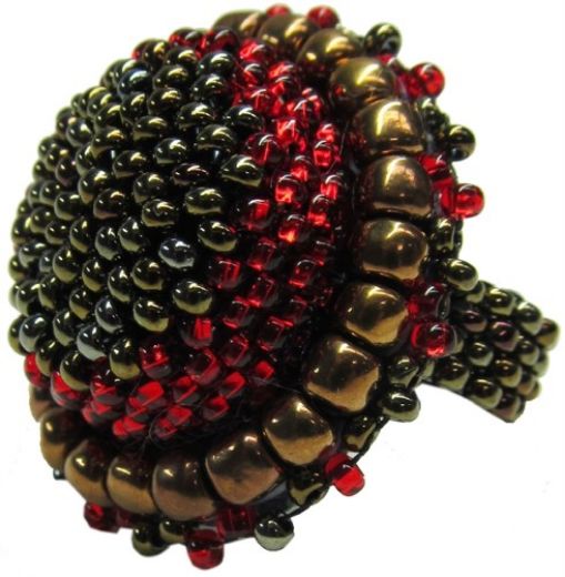 Picture of lamly beaded ring