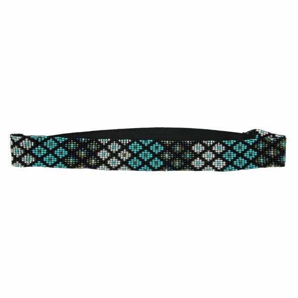 Picture of geometric beaded headband