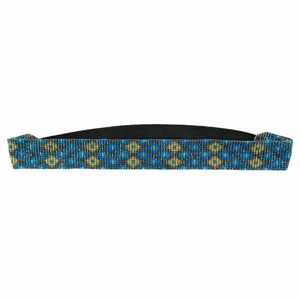 Picture of geometric beaded headband