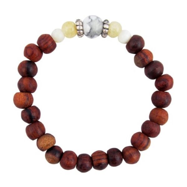 Picture of wood bead bracelet