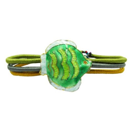 Picture of tropical fish wrap bracelet