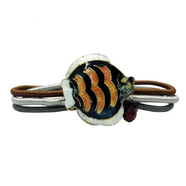 Picture of tropical fish wrap bracelet