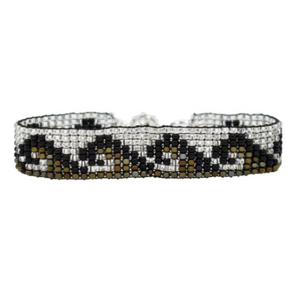 Picture of wave half inch beaded bracelet