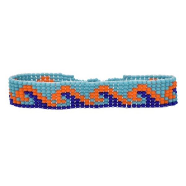 Picture of wave half inch beaded bracelet