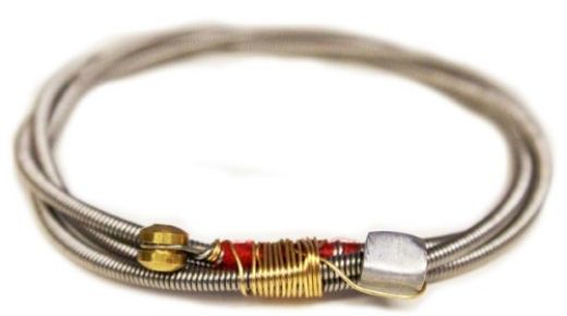 Picture of guitar string bangle