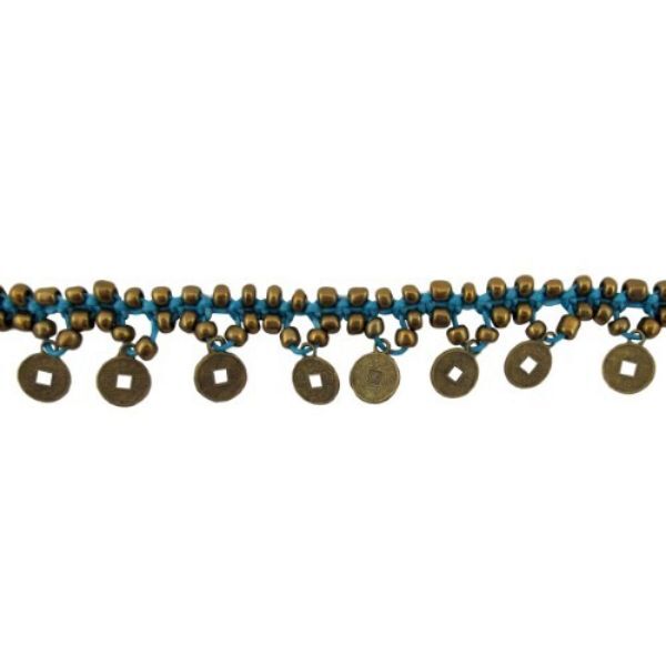 Picture of iching coin anklet