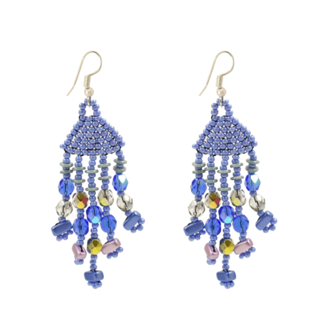 Picture of tutu beaded earrings