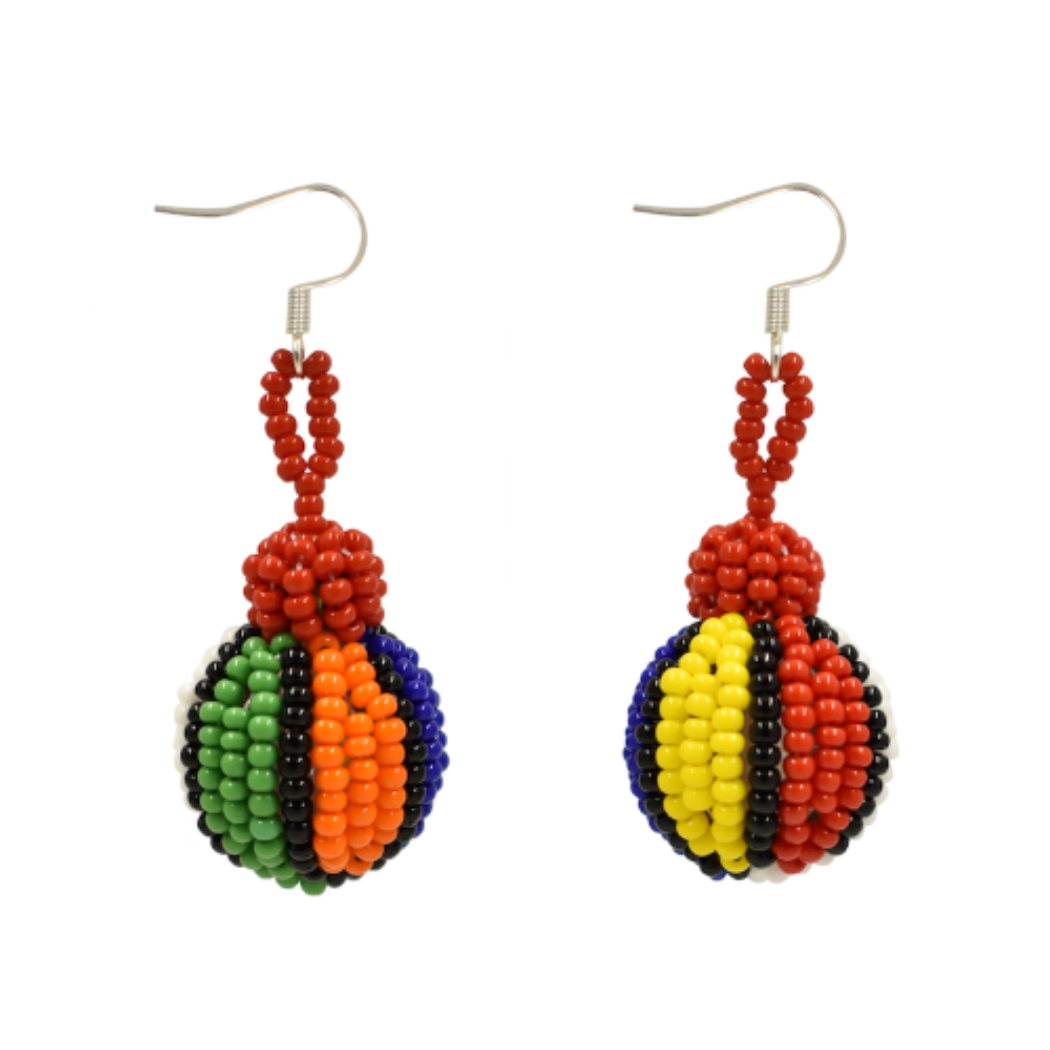 Picture of cebolla beaded earrings