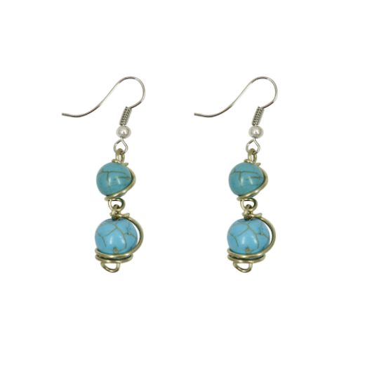 Picture of double egglet earrings 