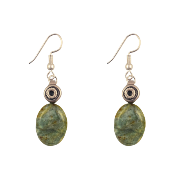 Picture of gemstone earrings