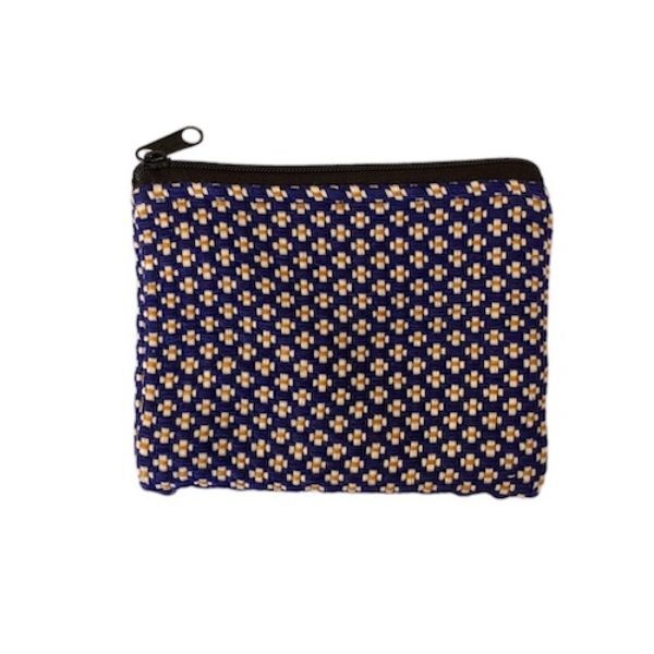 Picture of florecita woven cotton coin purse