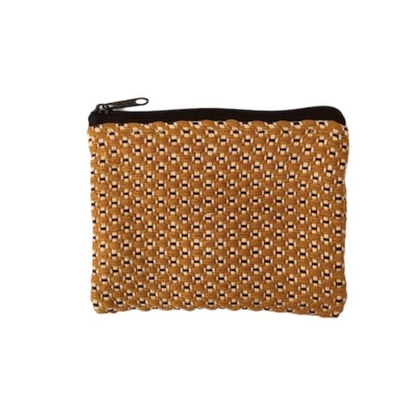 Picture of florecita woven cotton coin purse