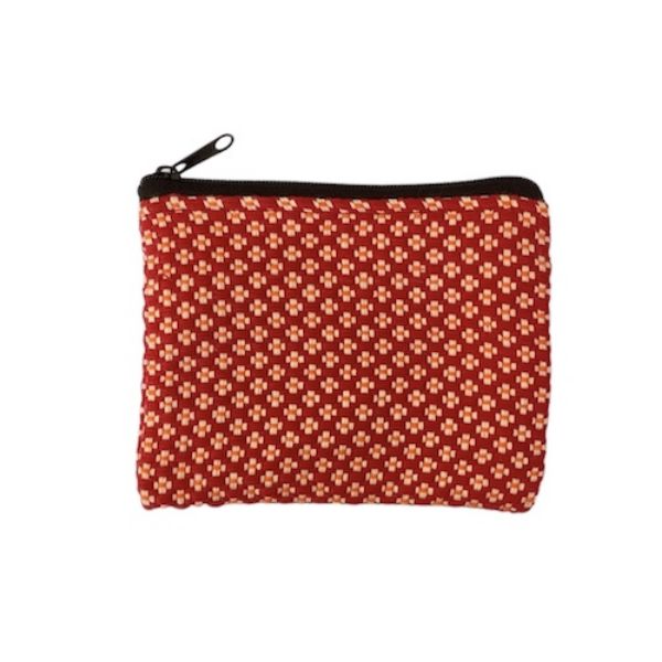 Picture of florecita woven cotton coin purse