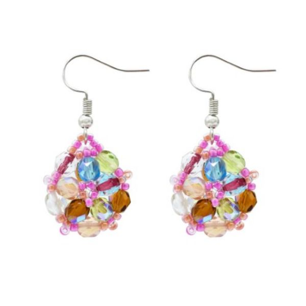 Picture of beaded turtle earrings