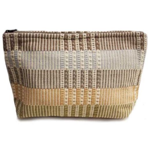 Picture of natural dye cotton clutch