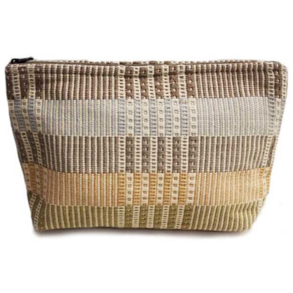 Picture of natural dye cotton clutch