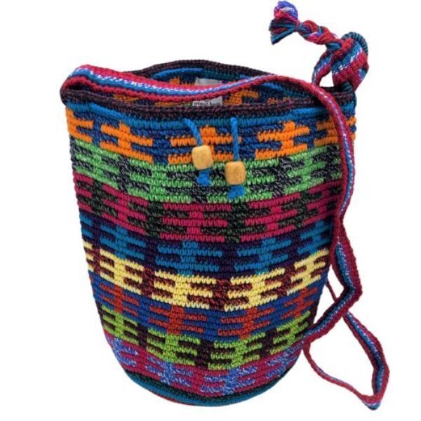 Picture of crocheted carryall bag