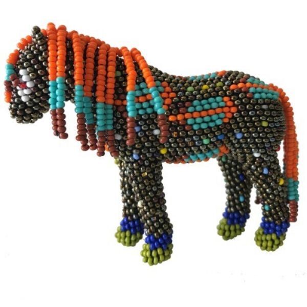 Picture of beaded horse