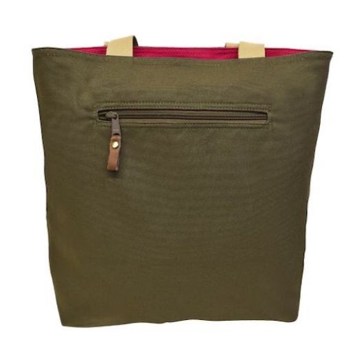 Picture of reversible canvas tote bag