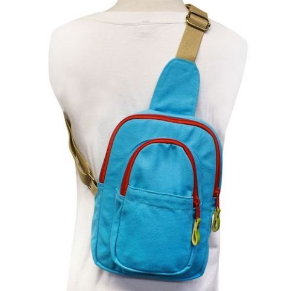 Picture of tricolor sling bag