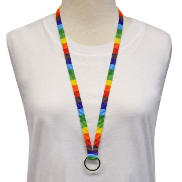 Picture of beaded lanyard