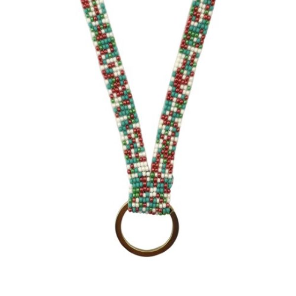 Picture of beaded lanyard