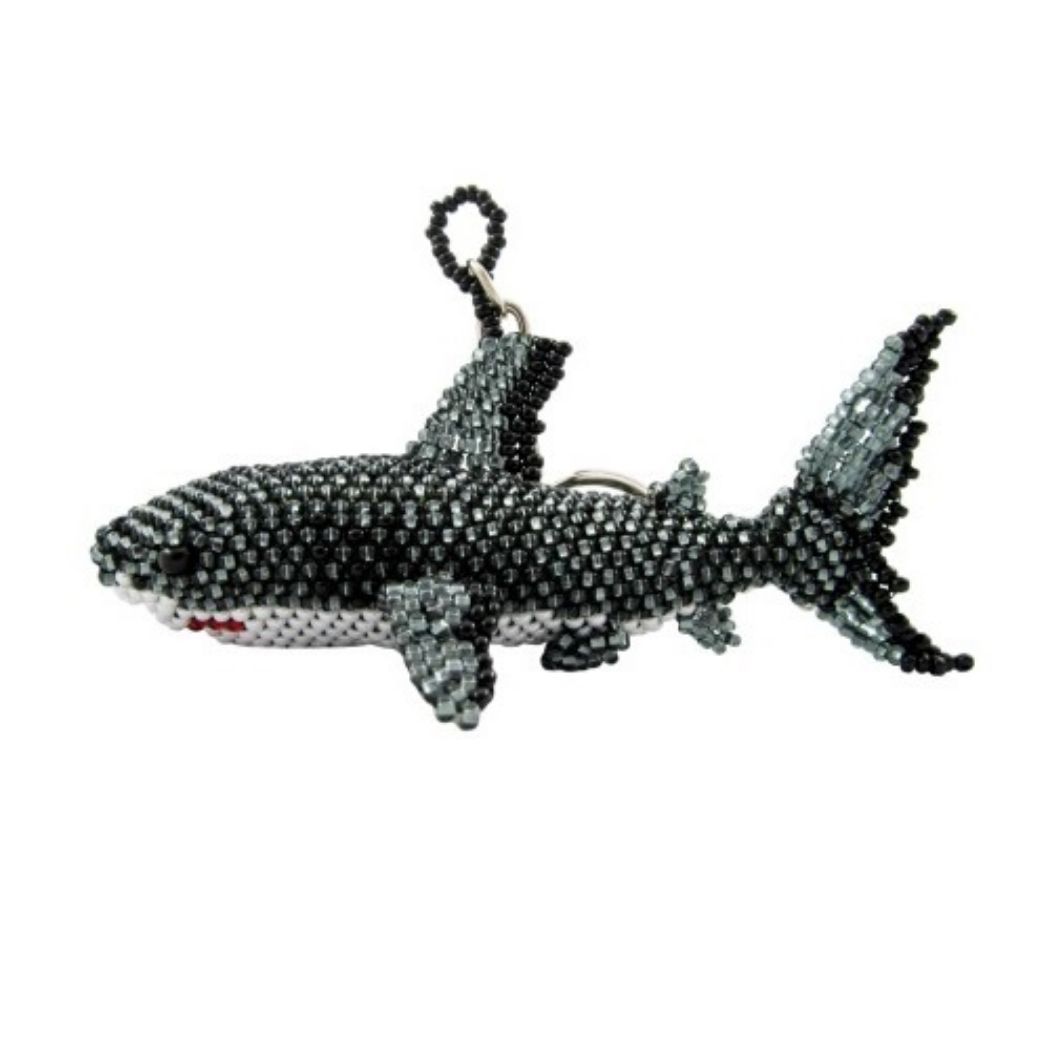 Picture of beaded sealife keychain