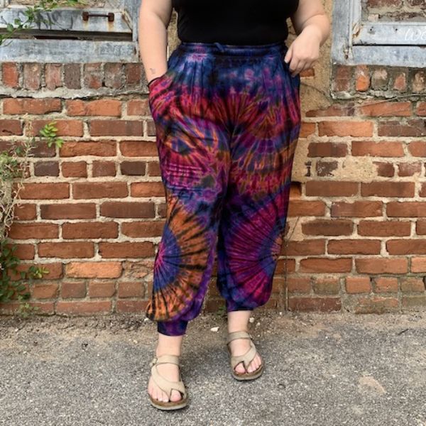 Picture of jenny pants - tie dye