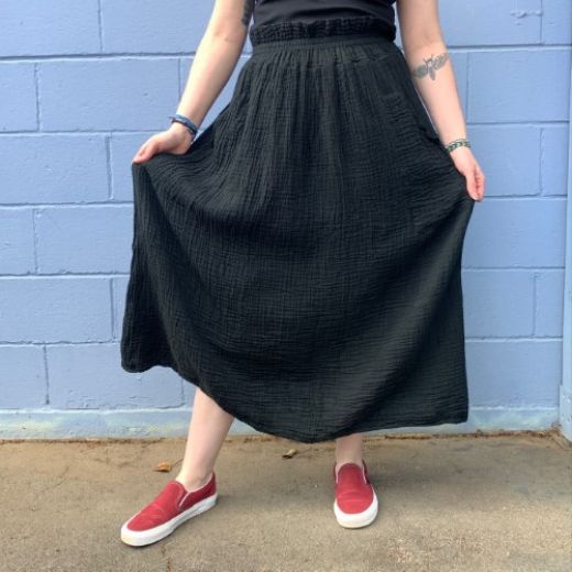 Picture of gauzy cotton skirt