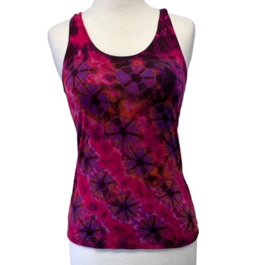 Picture of braided tank top - tie dye