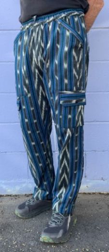Picture of ikat cargo pants