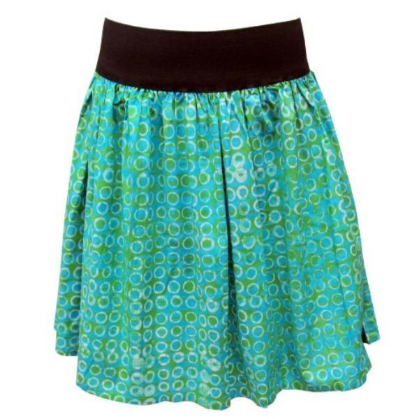 Picture of cotton batik cinch skirt