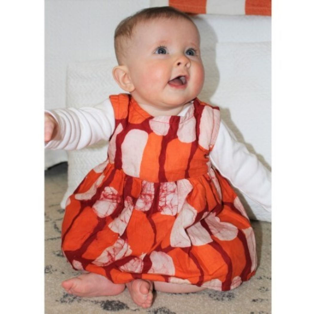 Picture of toddlers' batik dress