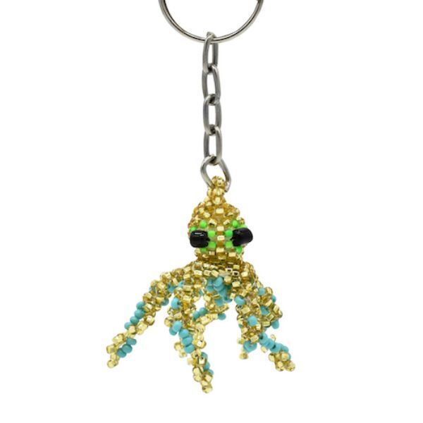 Picture of beaded mini keychain