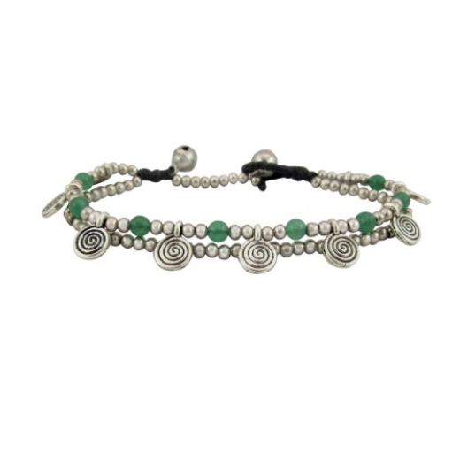 Picture of spiral charm bracelet