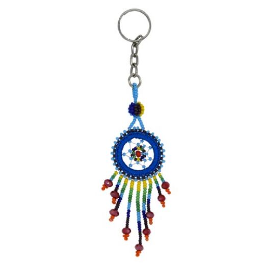 Picture of beaded dream catcher keychain