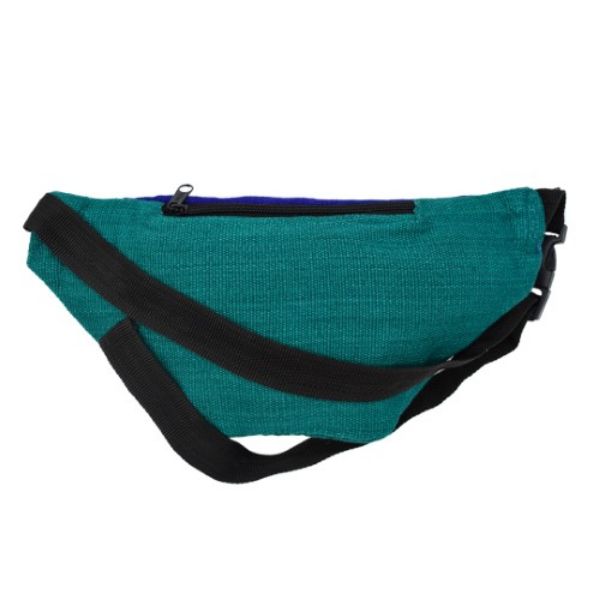 Picture of colorblock kangaroo belt bag