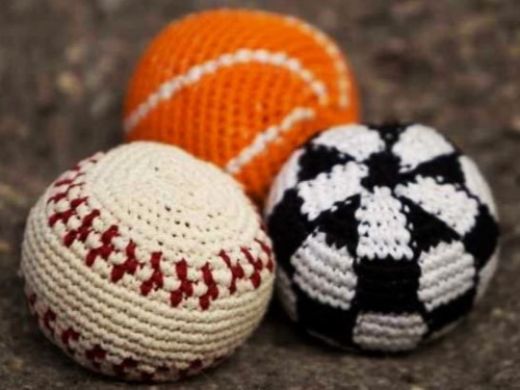 Picture of crochet sports ball