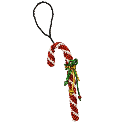 Picture of beaded holiday ornament - deluxe