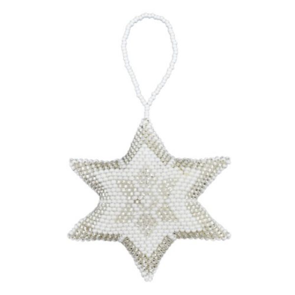 Picture of beaded holiday ornament - deluxe