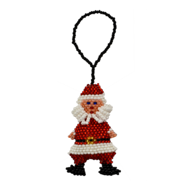 Picture of beaded holiday ornament - deluxe