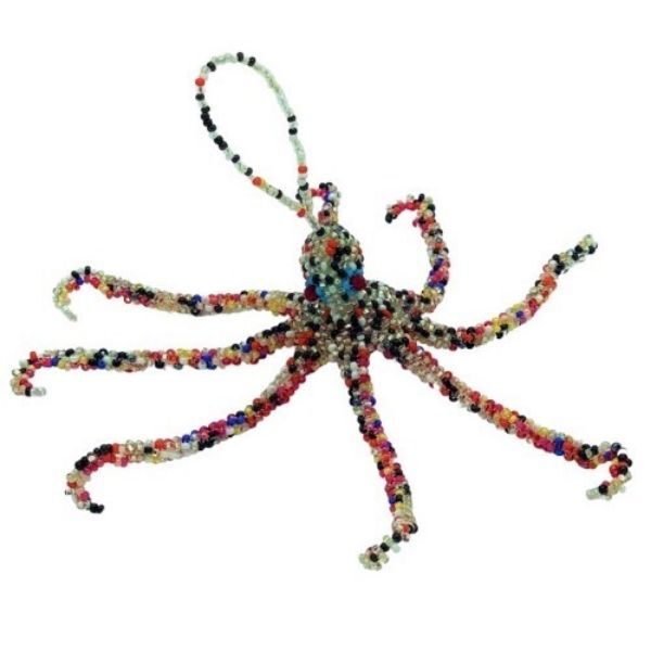 Picture of octopus beaded ornament