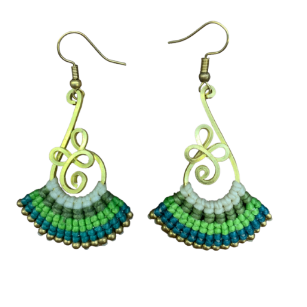 Picture of fan earrings