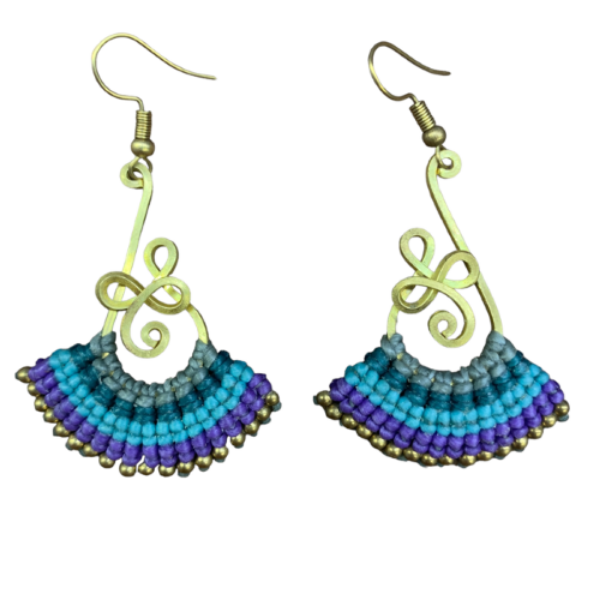 Picture of fan earrings