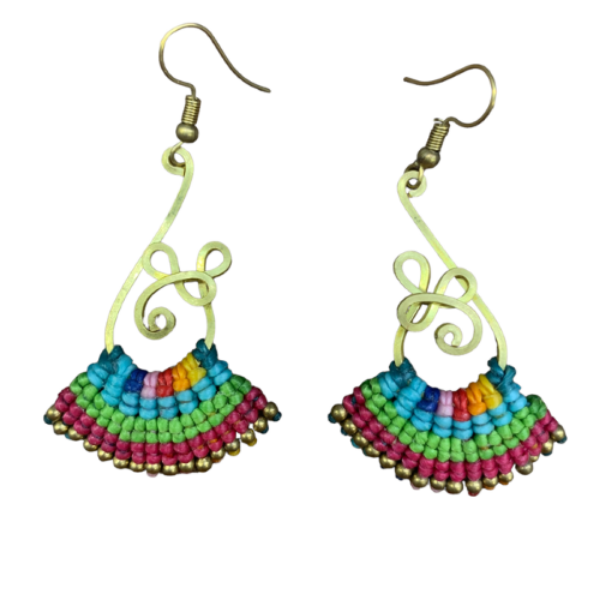 Picture of fan earrings