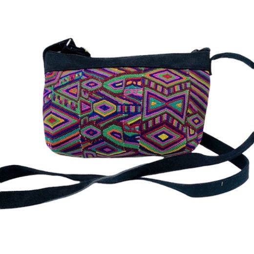 Picture of huipil crossbody purse